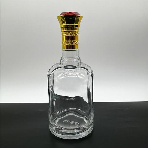 郓城酒类包装500ml高白料 透明白酒玻璃瓶 白云边空酒瓶